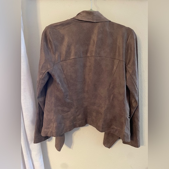 Tan zippered cardigan - Picture 2 of 6